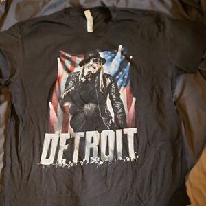 Kid Rock Concert Tee Black Graphic T-Shirt